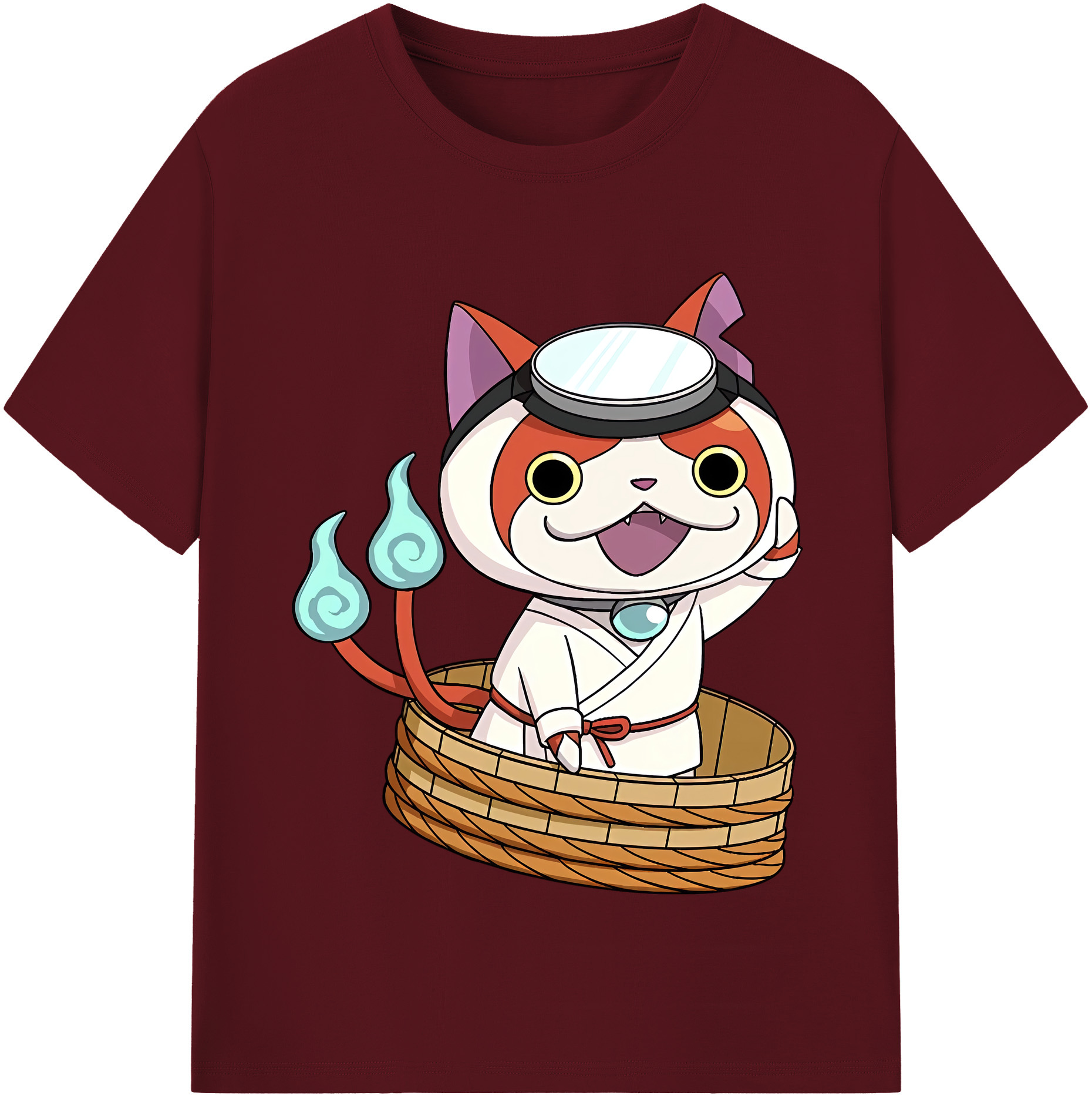 （画像用） 妖怪ウォッチ Yo-kai Watch 綿100％半袖Tシャツ（フロントプリント）